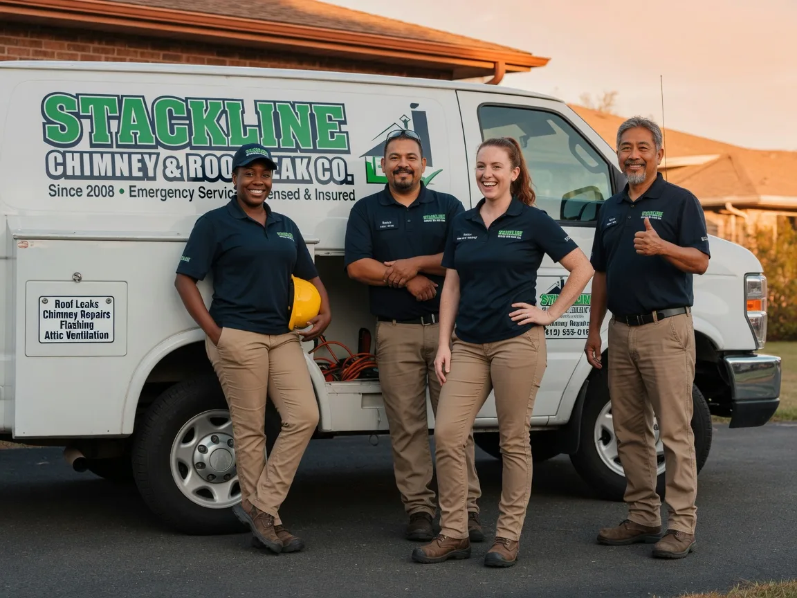 Chimney flashing repair company in Northport, WA